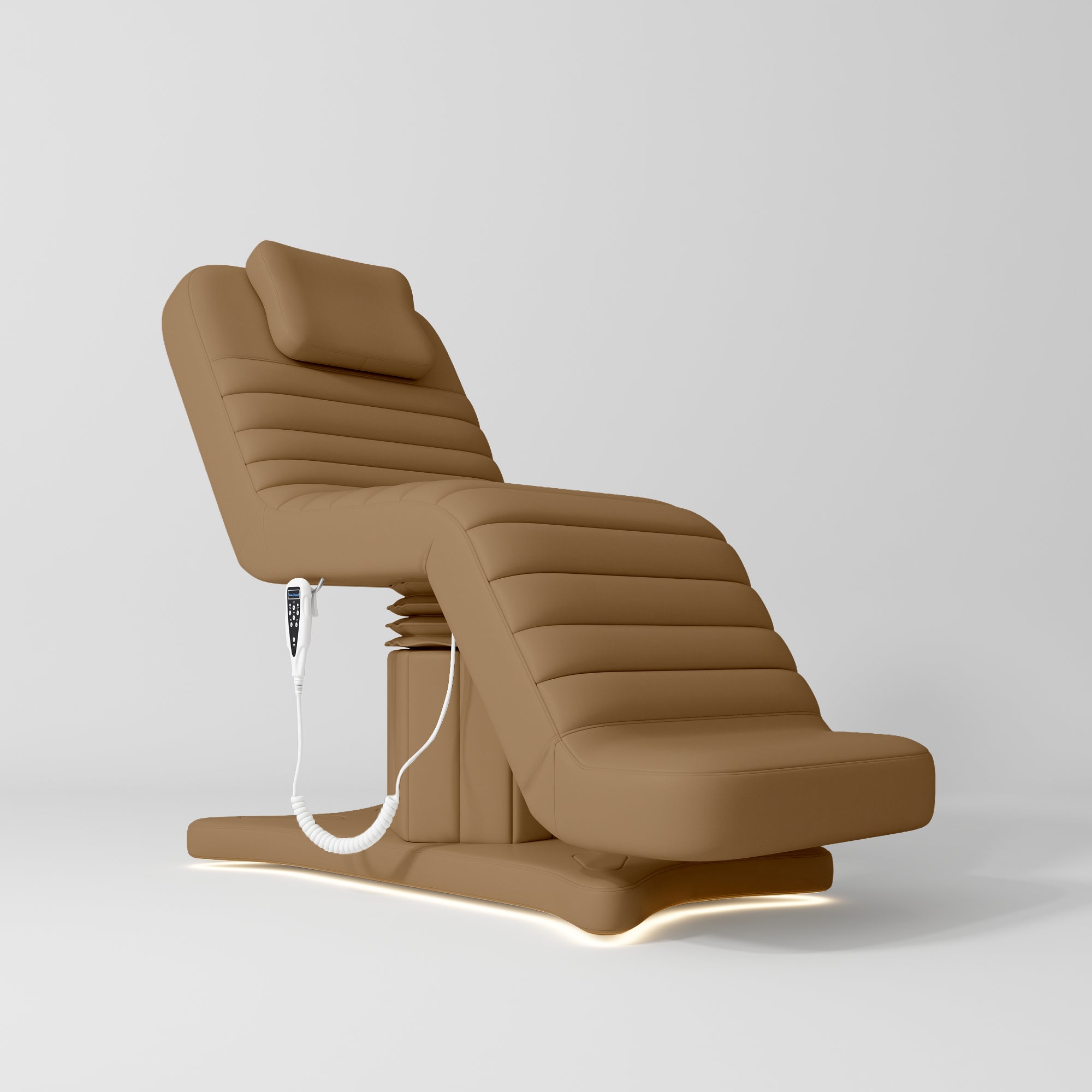 Grandeur 3-Motors Electric Beauty & Lash Bed Caramel
