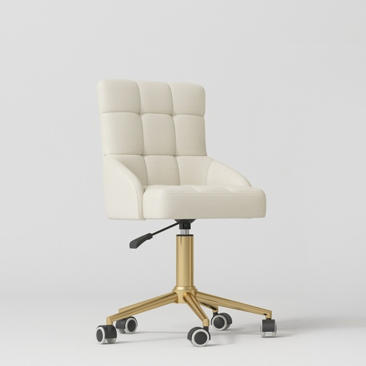 Noblesse Luxury Beauty Chair – 360° Rotation Creamy