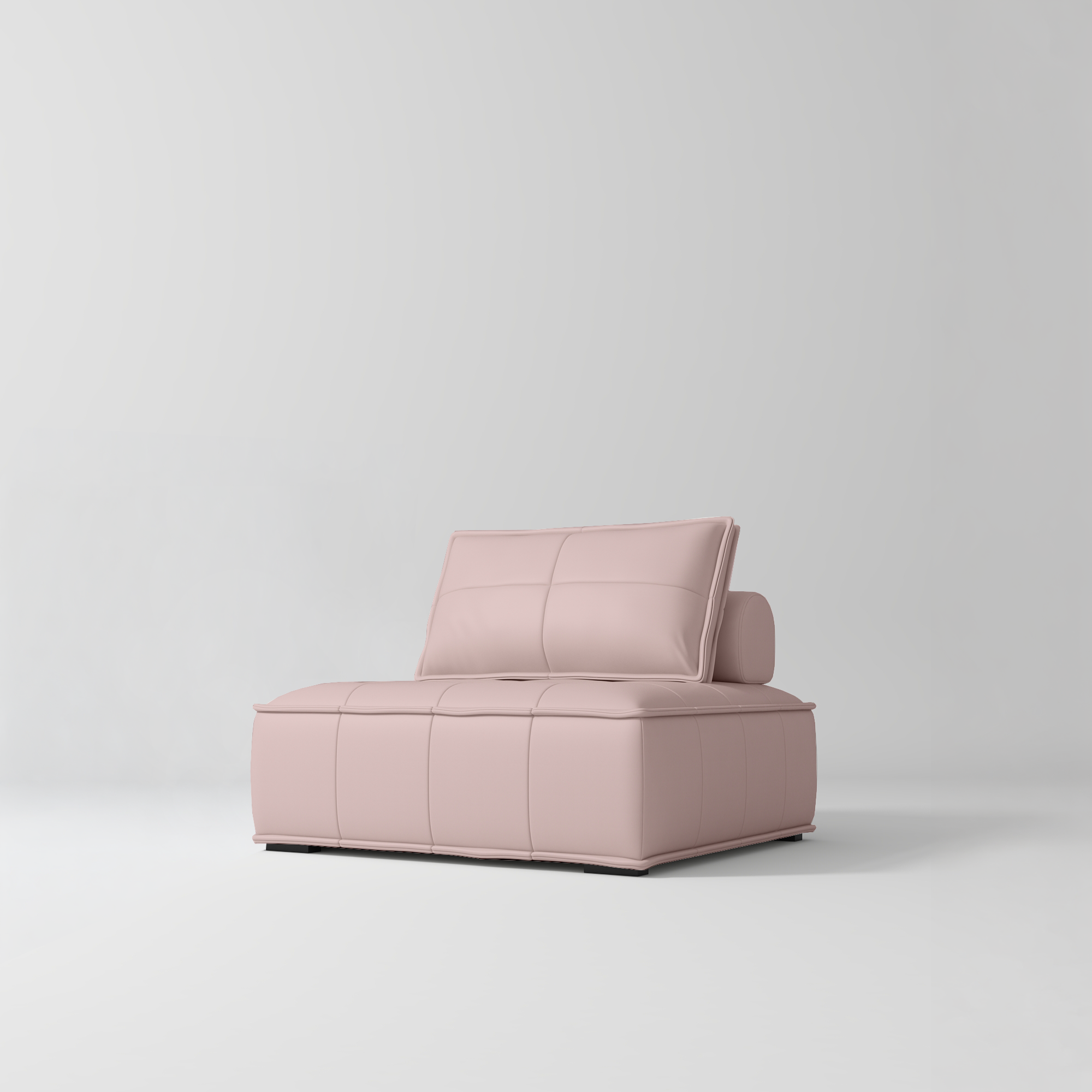 Rhéa Luxury Salon Sofa Boutique Reception & Waiting Area Couch Bare Blush