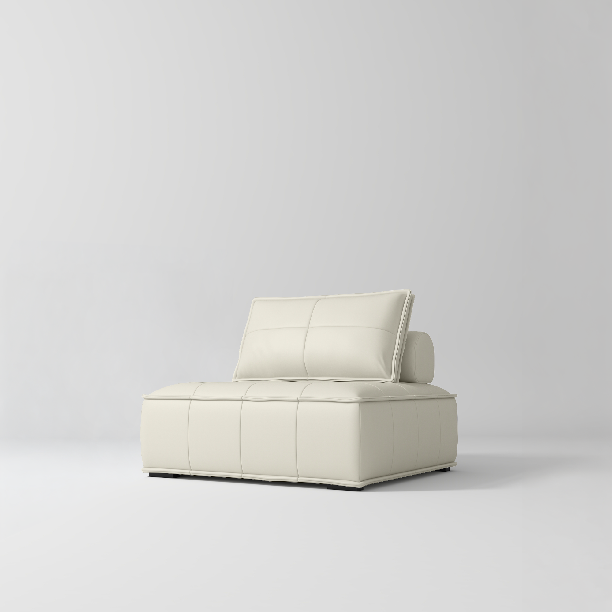 Rhéa Luxury Salon Sofa Boutique Reception & Waiting Area Couch Creamy