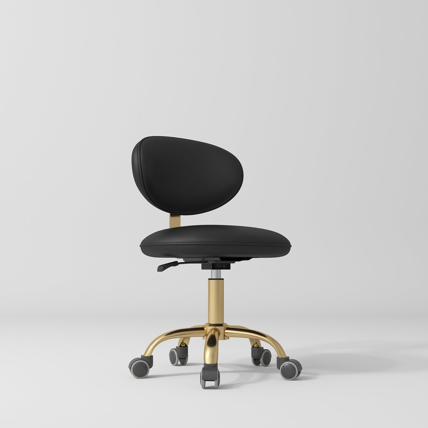 Aura Beauty Salon Chair – 360° Rotation Black