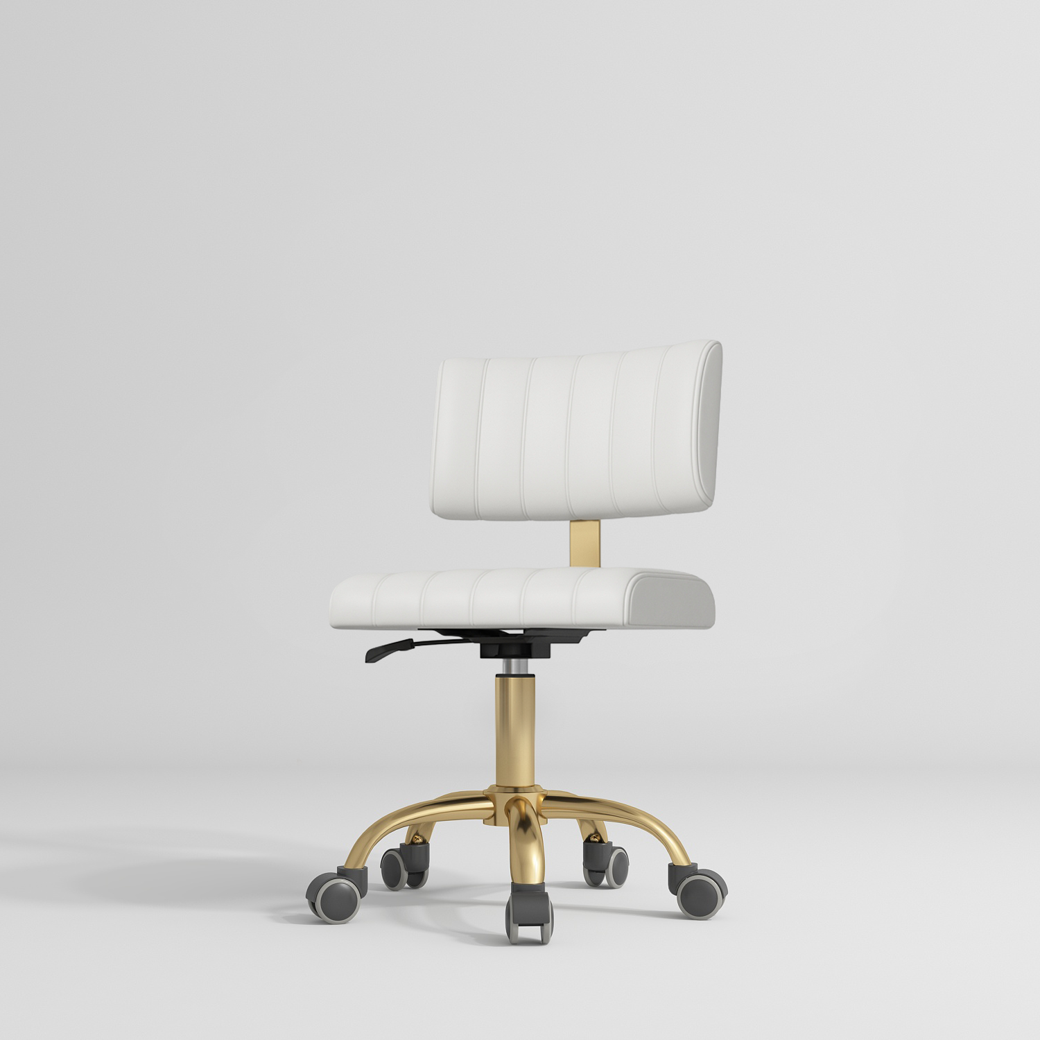 Essence Beauty Chair 360° Swivel Salon Stool White