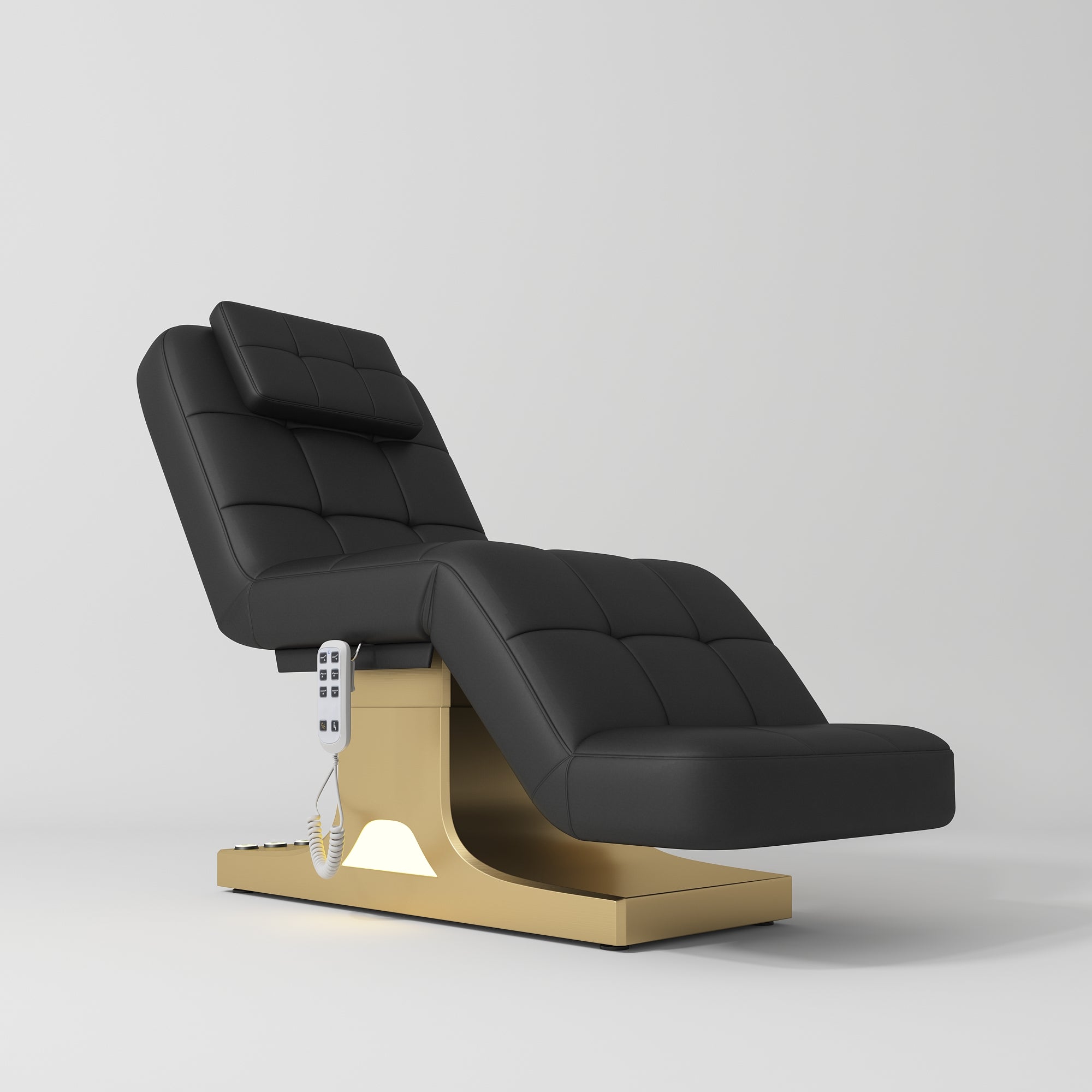 Saphir Version A Electric Beauty Bed with Dual Controls Black