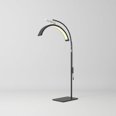 LED Moonlight Beauty Lash Lamp – Adjustable Colour Temperature & Intensity Black