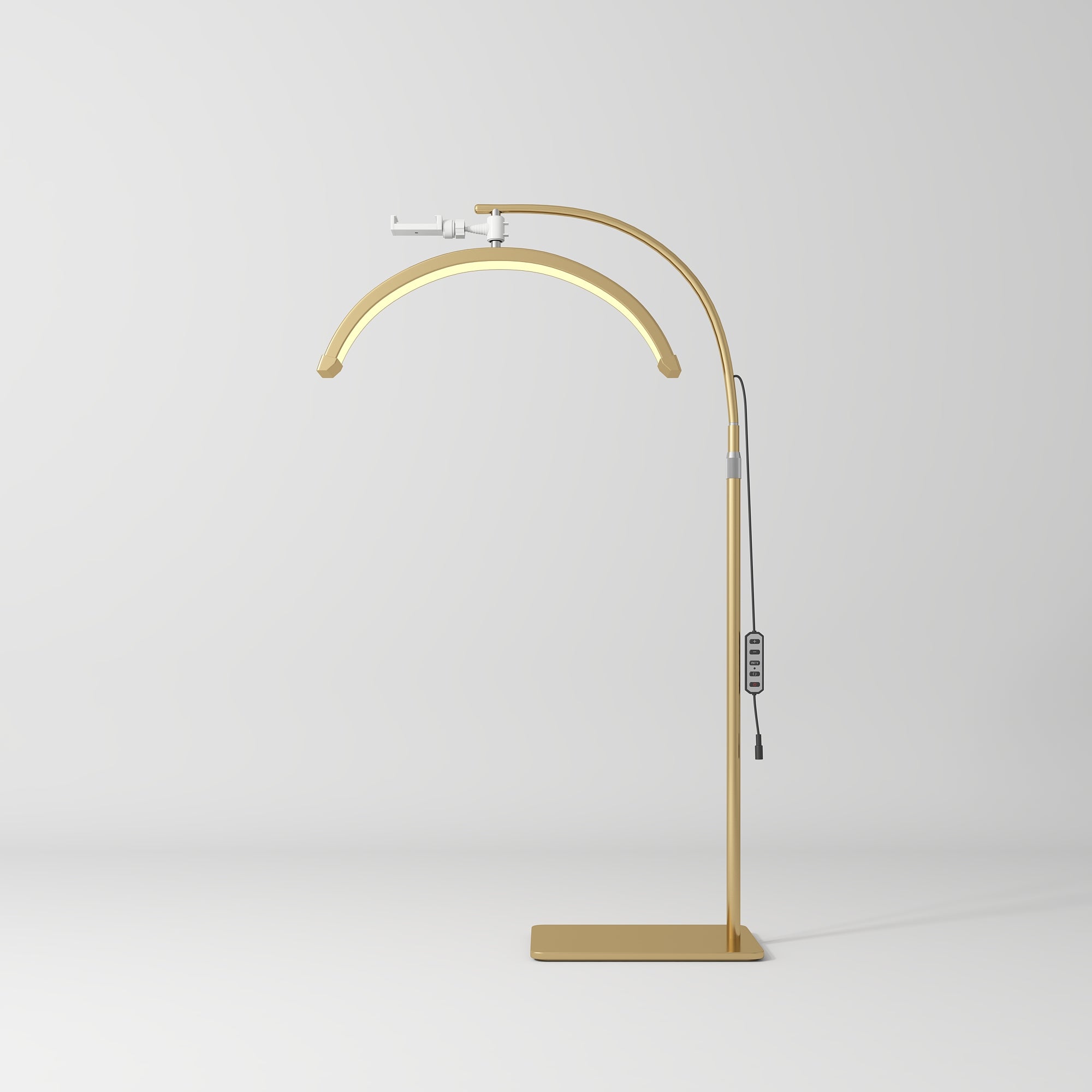 Saphir Version B Premium Complete Beauty Salon Set – Beauty Bed, Chair, Moonlight Lamp & Trolley Bare Blush