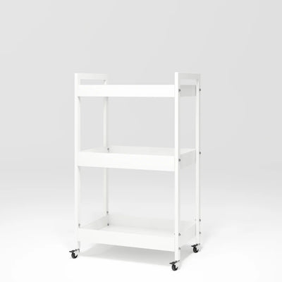 Professional Beauty Trolley with Wheels Mobile Assistant White