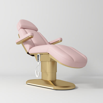 Étoile Complete Beauty Salon Set – Beauty Bed, Chair, Moonlight Lamp & Trolley Bare Blush