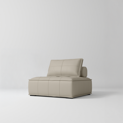 Rhéa Luxury Salon Sofa Boutique Reception & Waiting Area Couch Stone Taupe