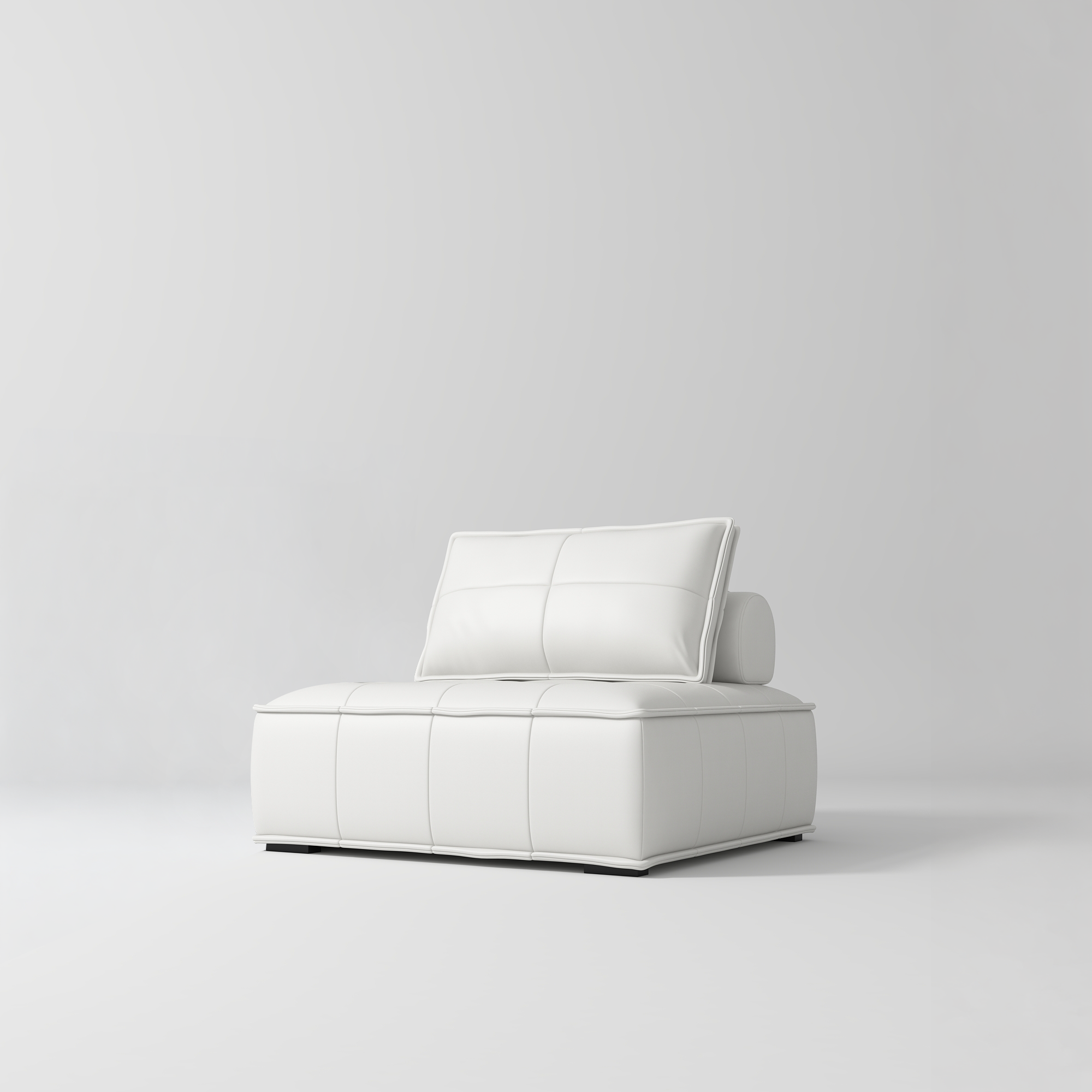 Rhéa Luxury Salon Sofa Boutique Reception & Waiting Area Couch White