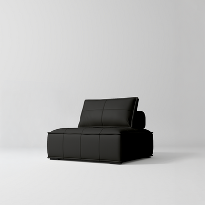 Rhéa Luxury Salon Sofa Boutique Reception & Waiting Area Couch Black