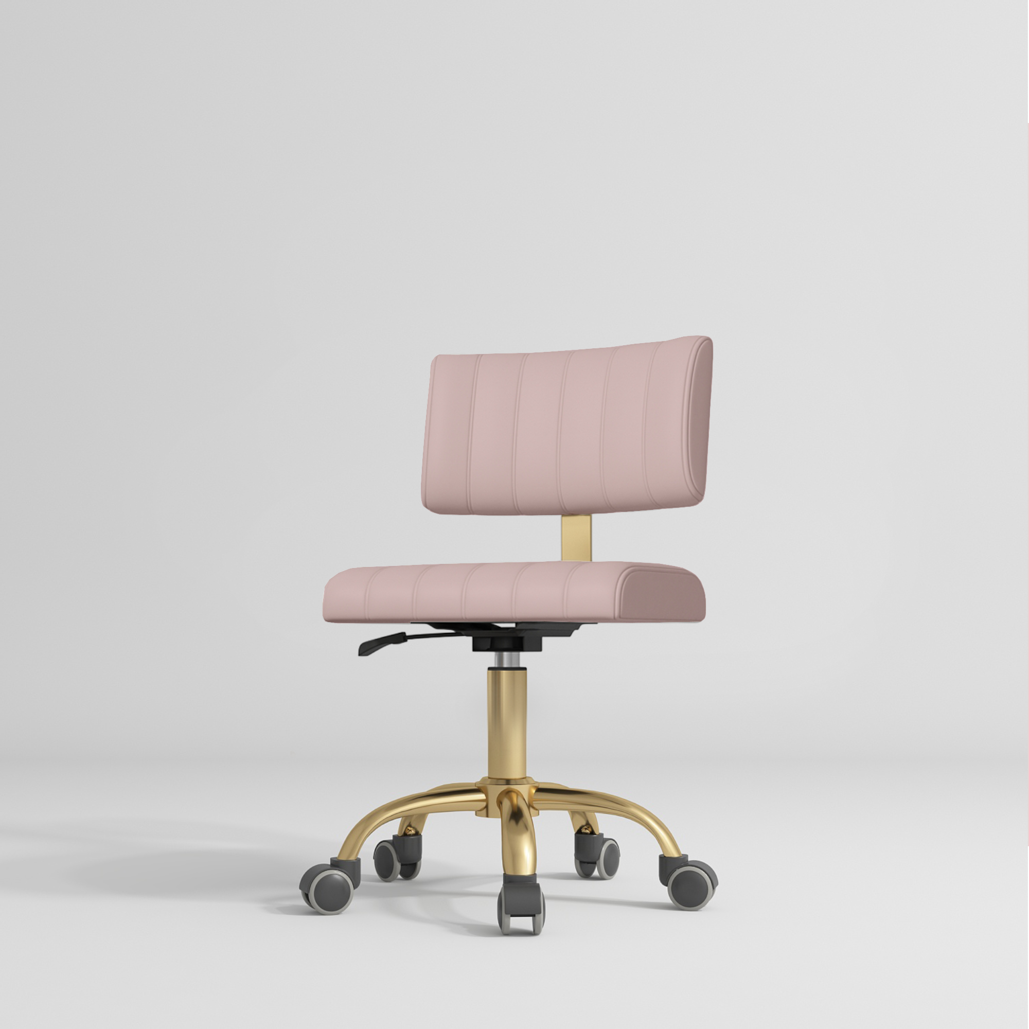 Essence Beauty Chair 360° Swivel Salon Stool Bare Blush