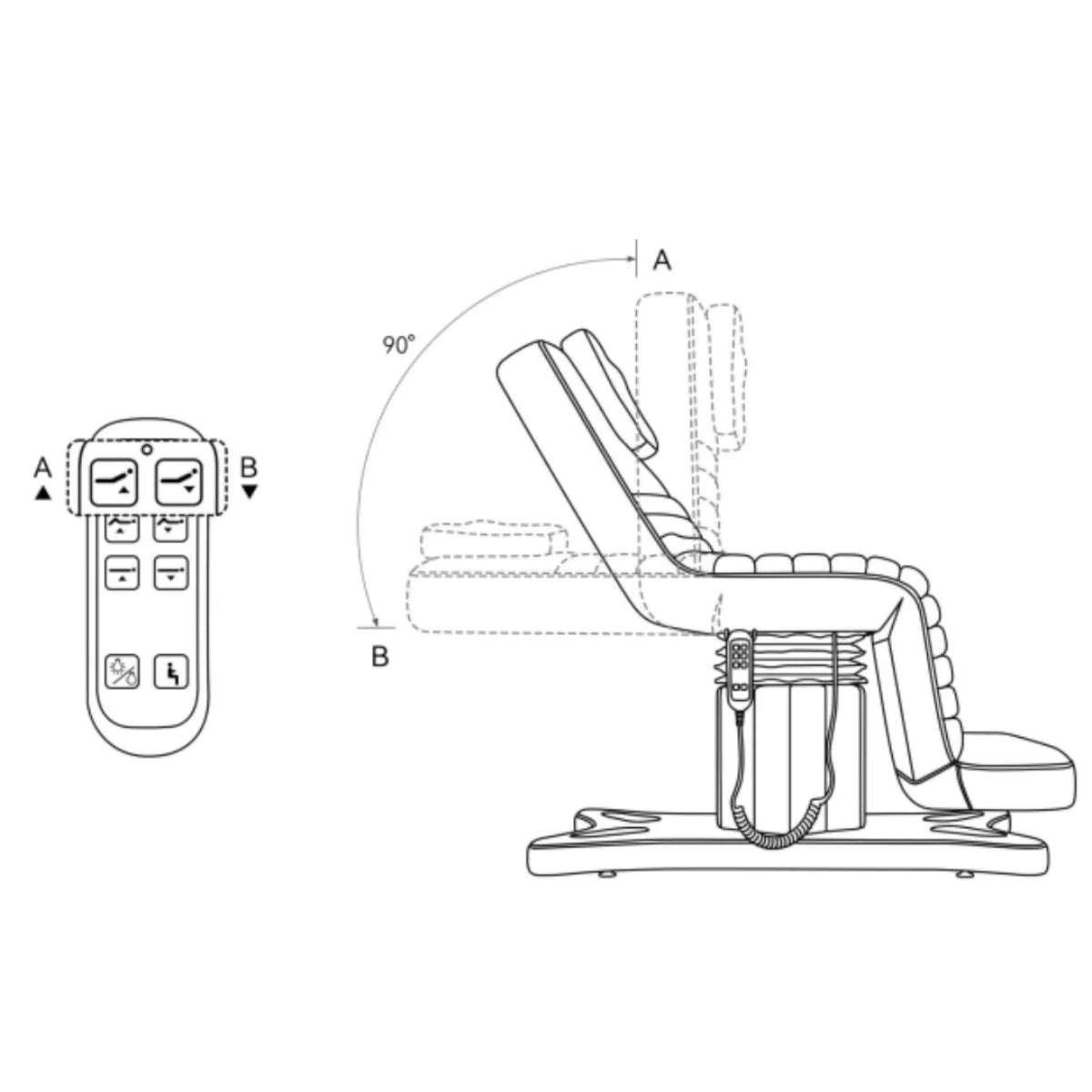 Grandeur 3-Motors Electric Beauty & Lash Bed Creamy