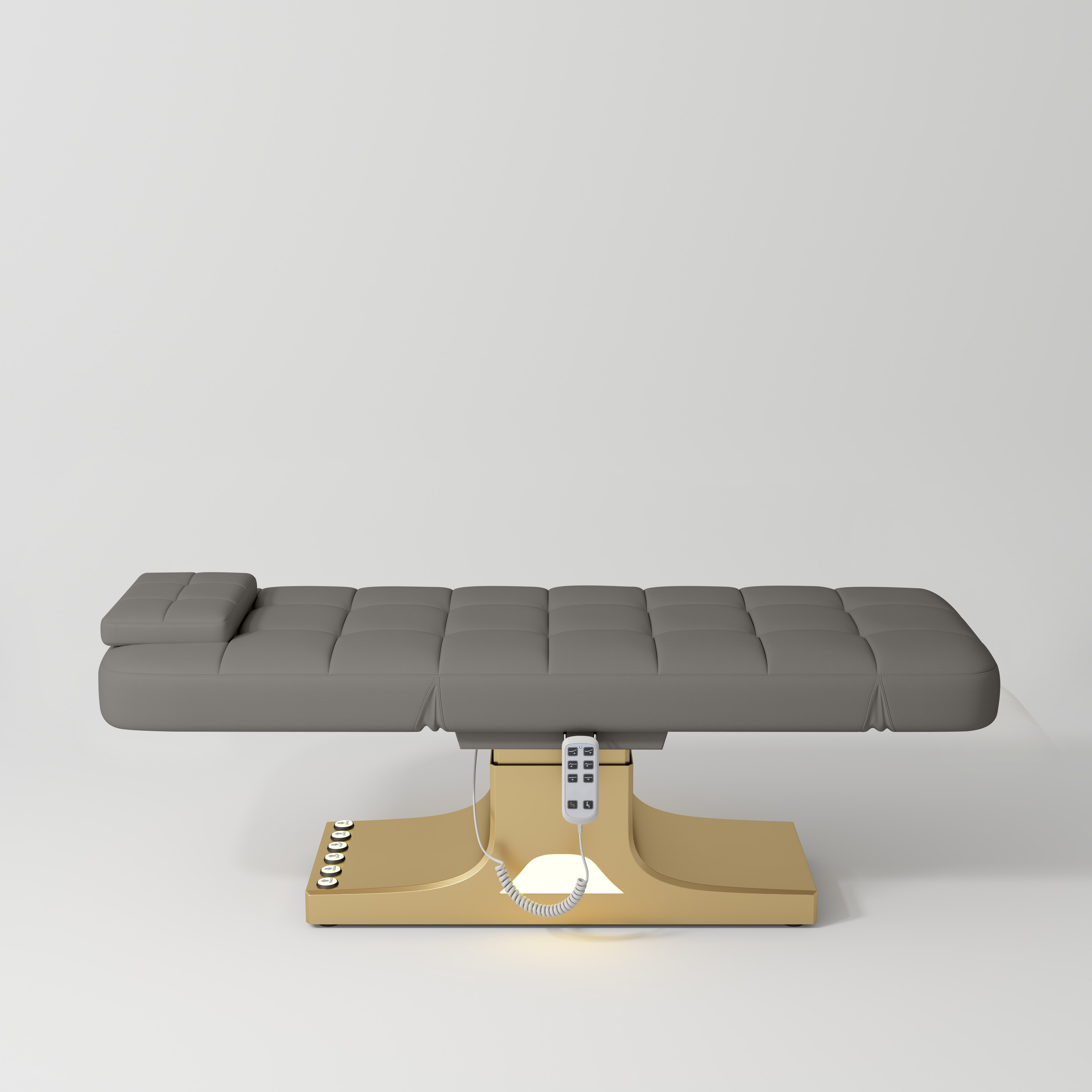 Saphir Version A Electric Beauty Bed with Dual Controls Deep Ash