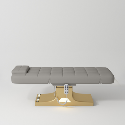 Saphir Version A Electric Beauty Bed with Dual Controls Pearl Greige