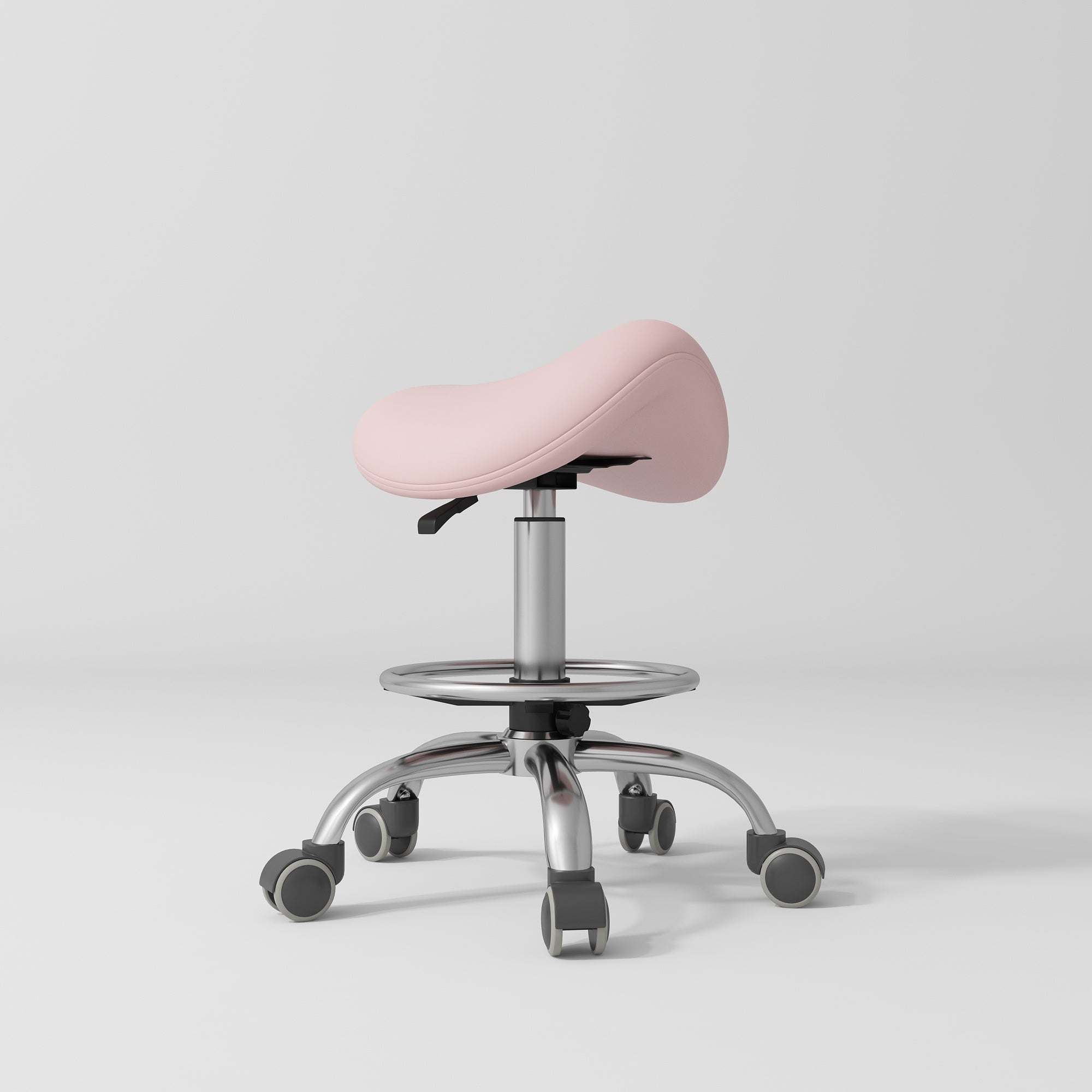 Selle Ergonomic Saddle Beauty Stool – 360° Rotation Bare Blush