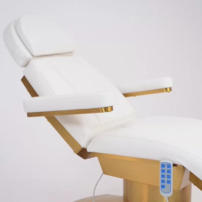 Étoile 3-Motors Adjustable Electric Lash Beauty Bed White Works